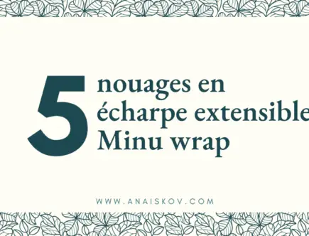 5 nouages en écharpe extensible