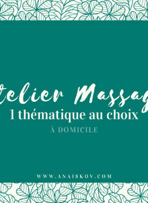 atelier massage 1 séance
