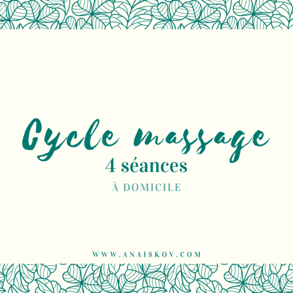 cycle 4 séances massage