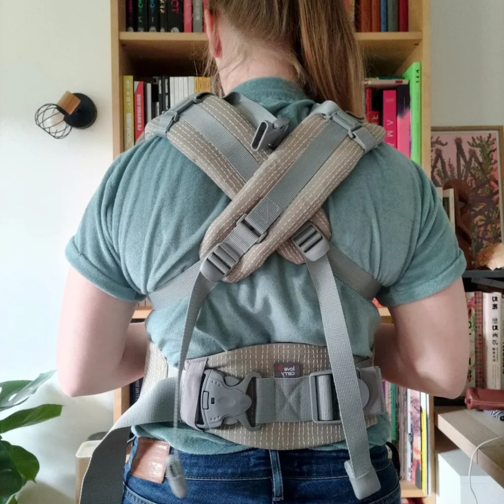 Bretelles croisées porte-bébé One Love&Carry