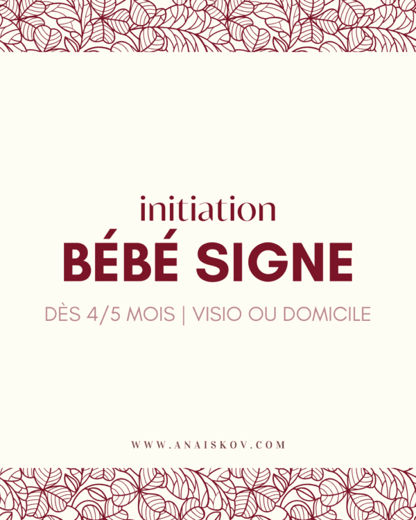 initiation bébé signe paris