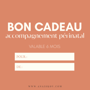 Carte Cadeau Accompagnement Périnatal